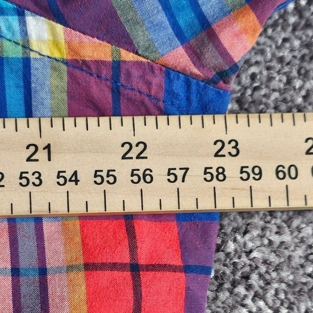 Lot of 2 Hollister Button Down Shirt Mens XL Multicolor Plaid L/S Cotton  Y2K - Picture 9 of 16